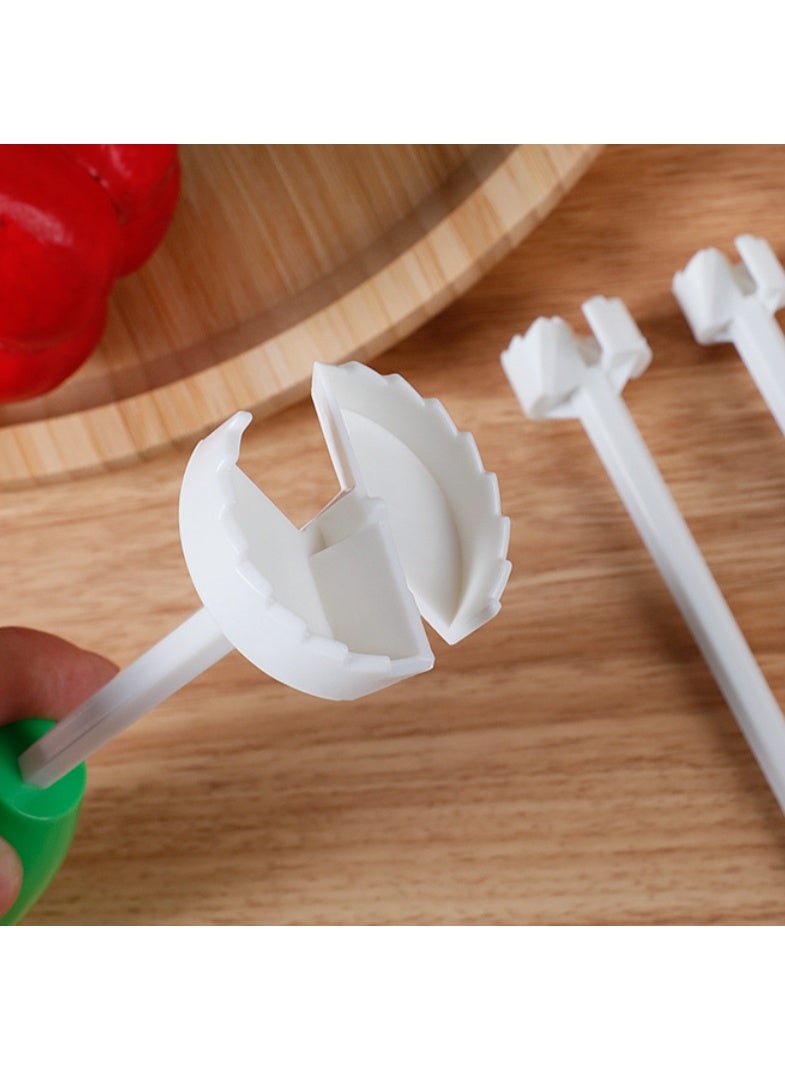 Veggie Corkscrew Carver, 4 Pcs Replaceable Vegetable Spiral Cutter Digging Tool, Coiled Vegetable Hole Digger Tool for Home Kitchen, Cooking Tools - Image 4